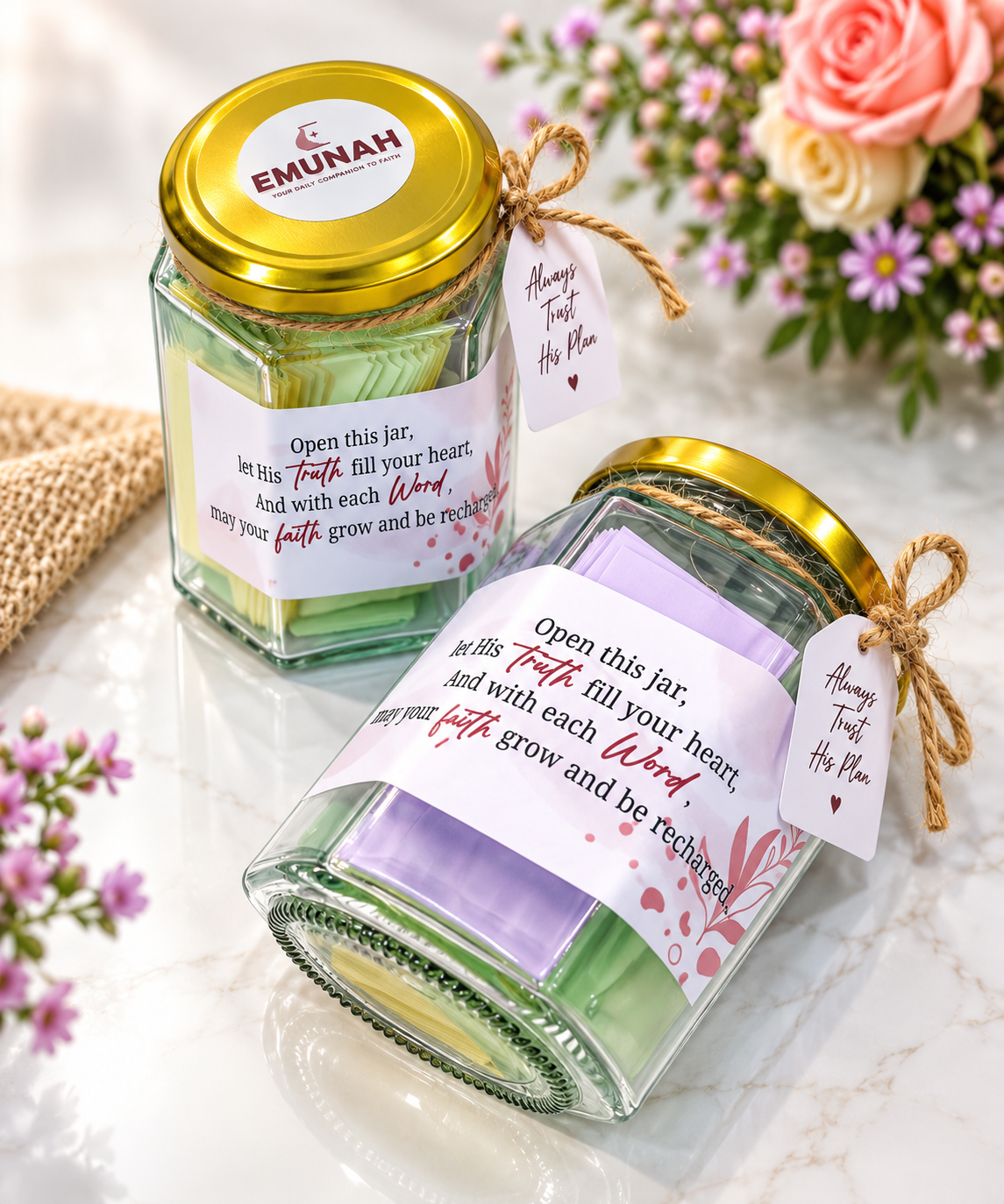 Faith Jar — Always Trust His Plan