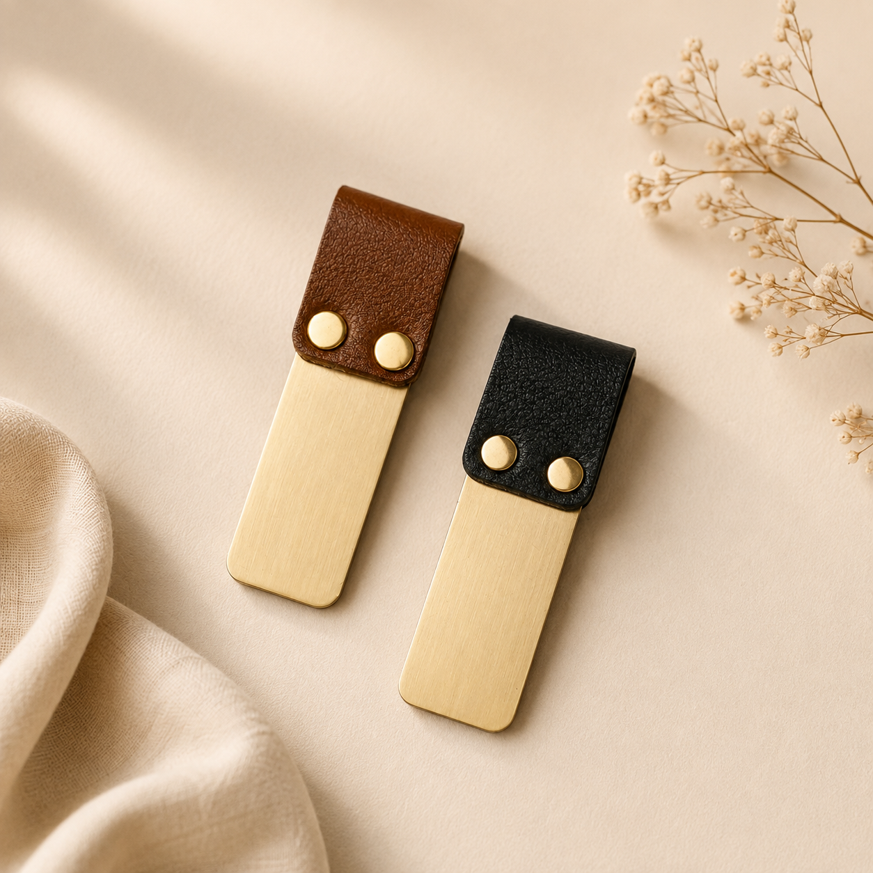 Pen Holder Leather | Metal Pen Holder